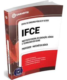 Capa: Apostila - IFCE - CE - Professor - Matemática Básica