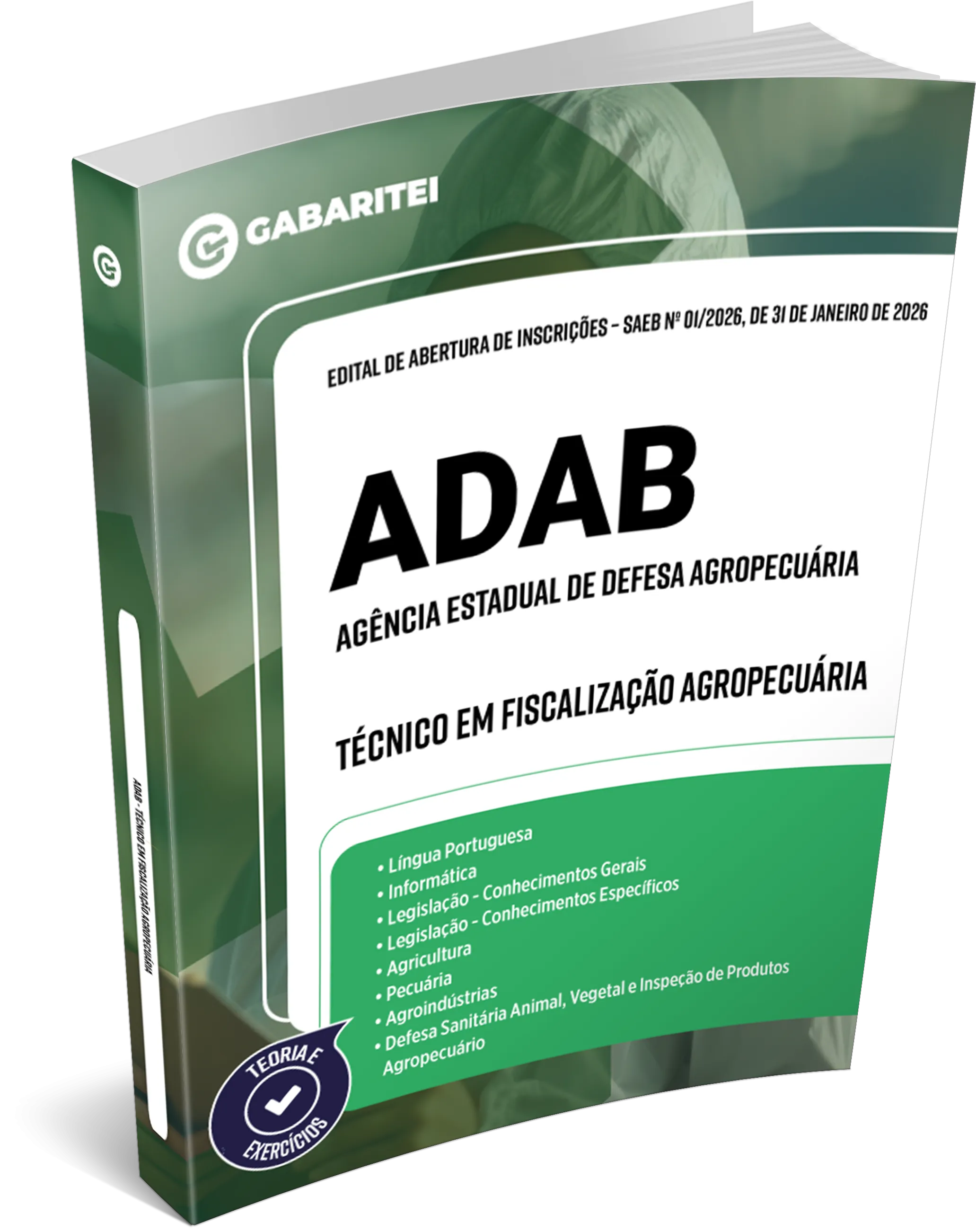 Apostila - ADAB - Técnico em Fiscalização Agropecuária