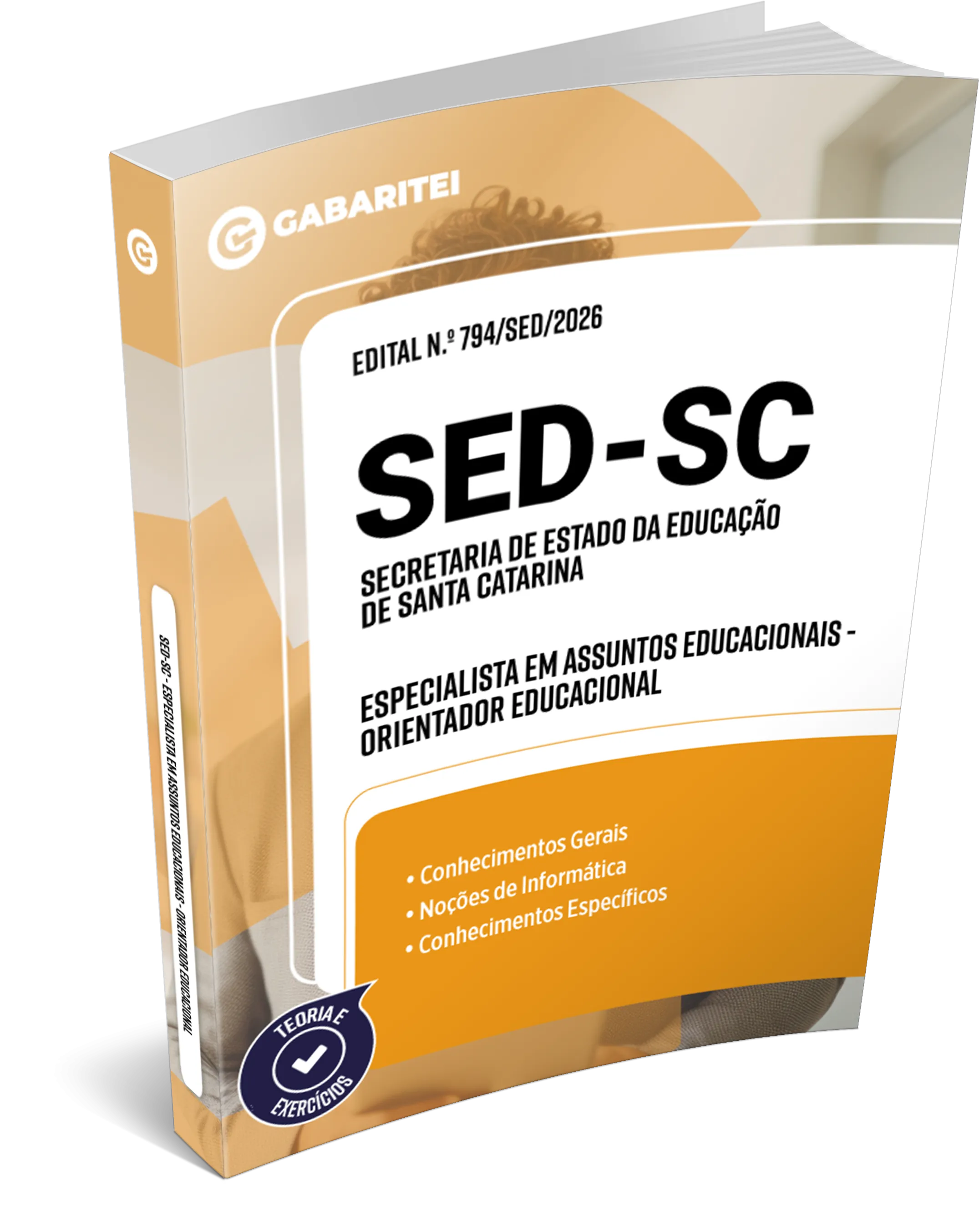 Apostila - SED-SC - Secretaria de Estado da Educação de Santa Catarina - Especialista em Assuntos Educacionais - Orientador Educacional