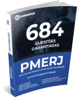Capa: PMERJ -Polícia Militar do Estado do Rio de Janeiro - 684 Questões Gabaritadas - Curso de Formação de Soldados