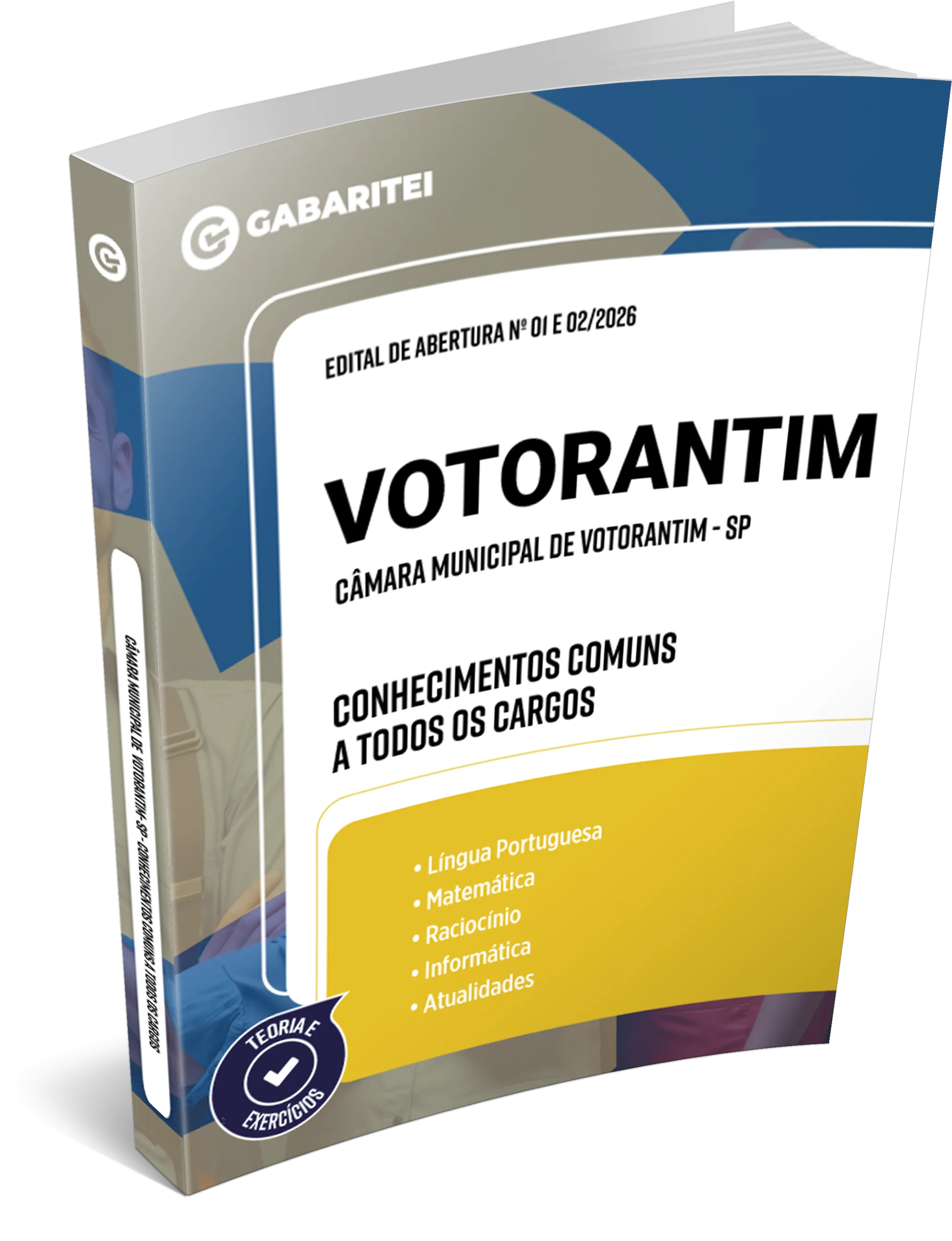 Câmara Municipal de Votorantim - SP - Conhecimentos Comuns a todos os Cargos