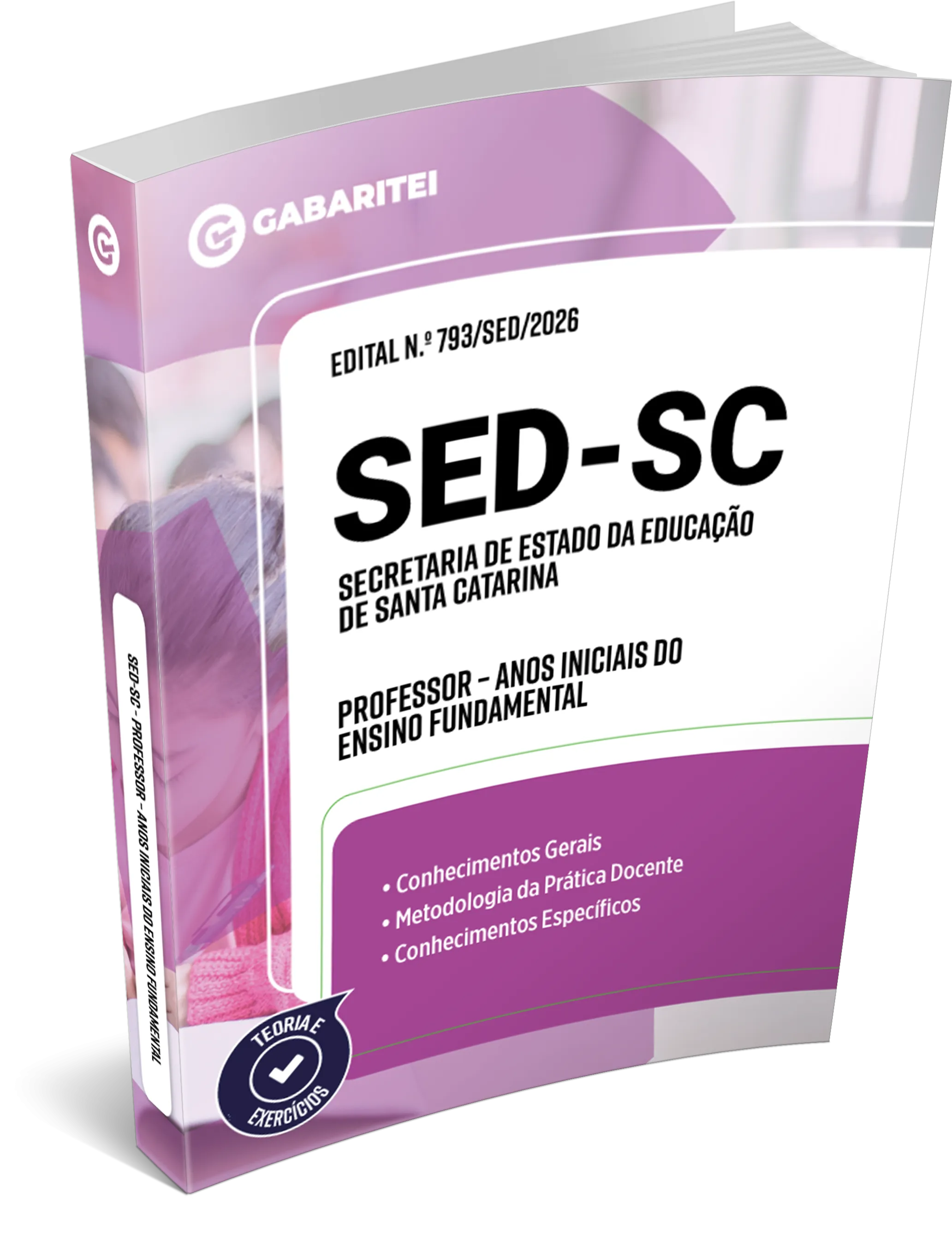 SED-SC - Secretaria de Estado da Educação de Santa Catarina - Professor – Anos Iniciais do Ensino Fundamental