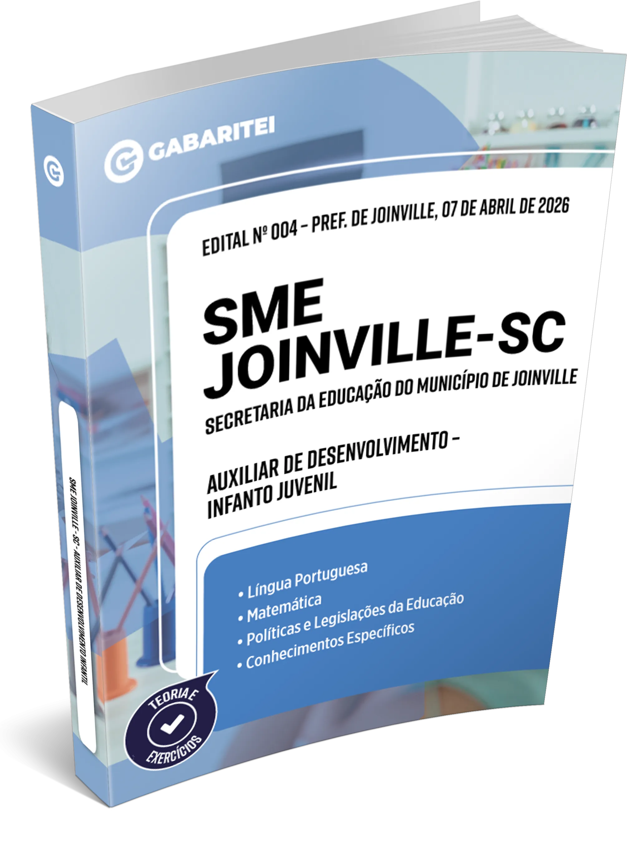 SME - Joinville - SC - Secretaria da Educação do Município de Joinville - Auxiliar de Desenvolvimento – Infanto Juvenil
