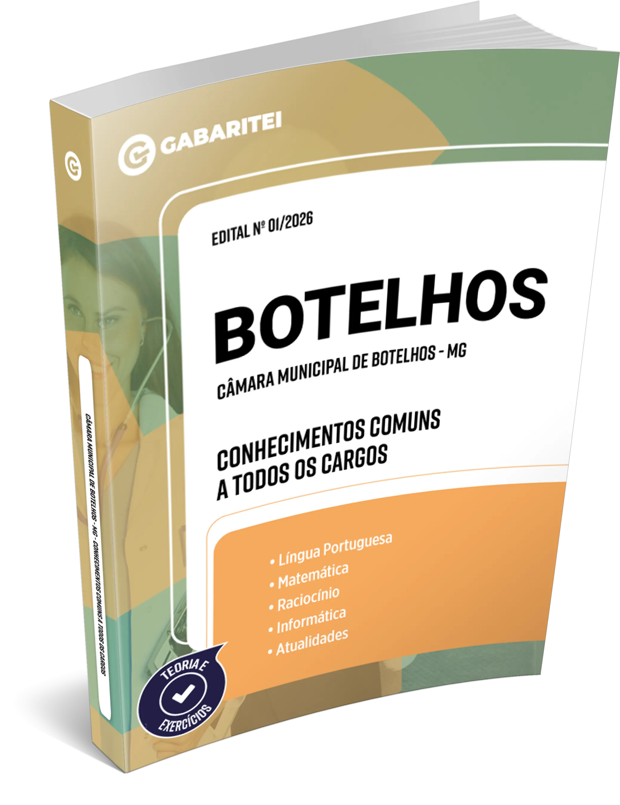 Câmara Municipal de Botelhos - MG - Conhecimentos Comuns a todos os Cargos