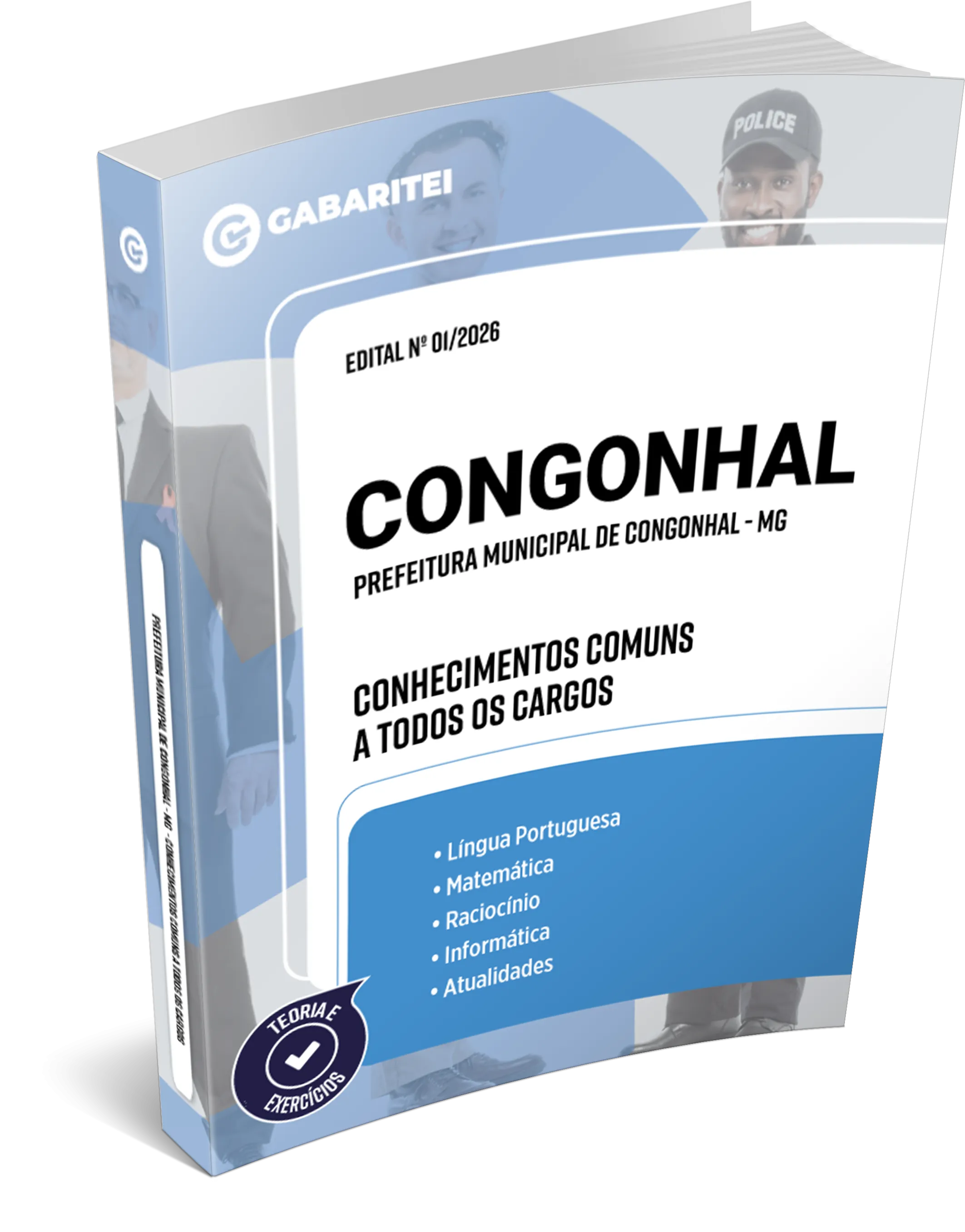 Apostila - Prefeitura Municipal de Congonhal - MG - Conhecimentos Comuns a todos os Cargos