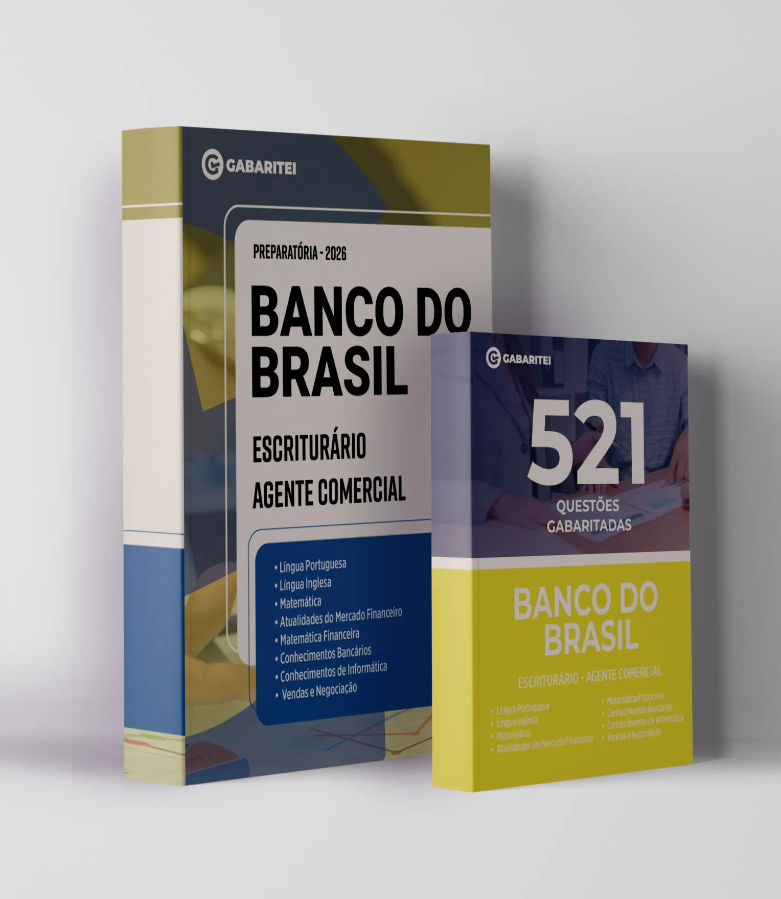 Combo - Banco do Brasil 2026 - Escriturário - Agente Comercial