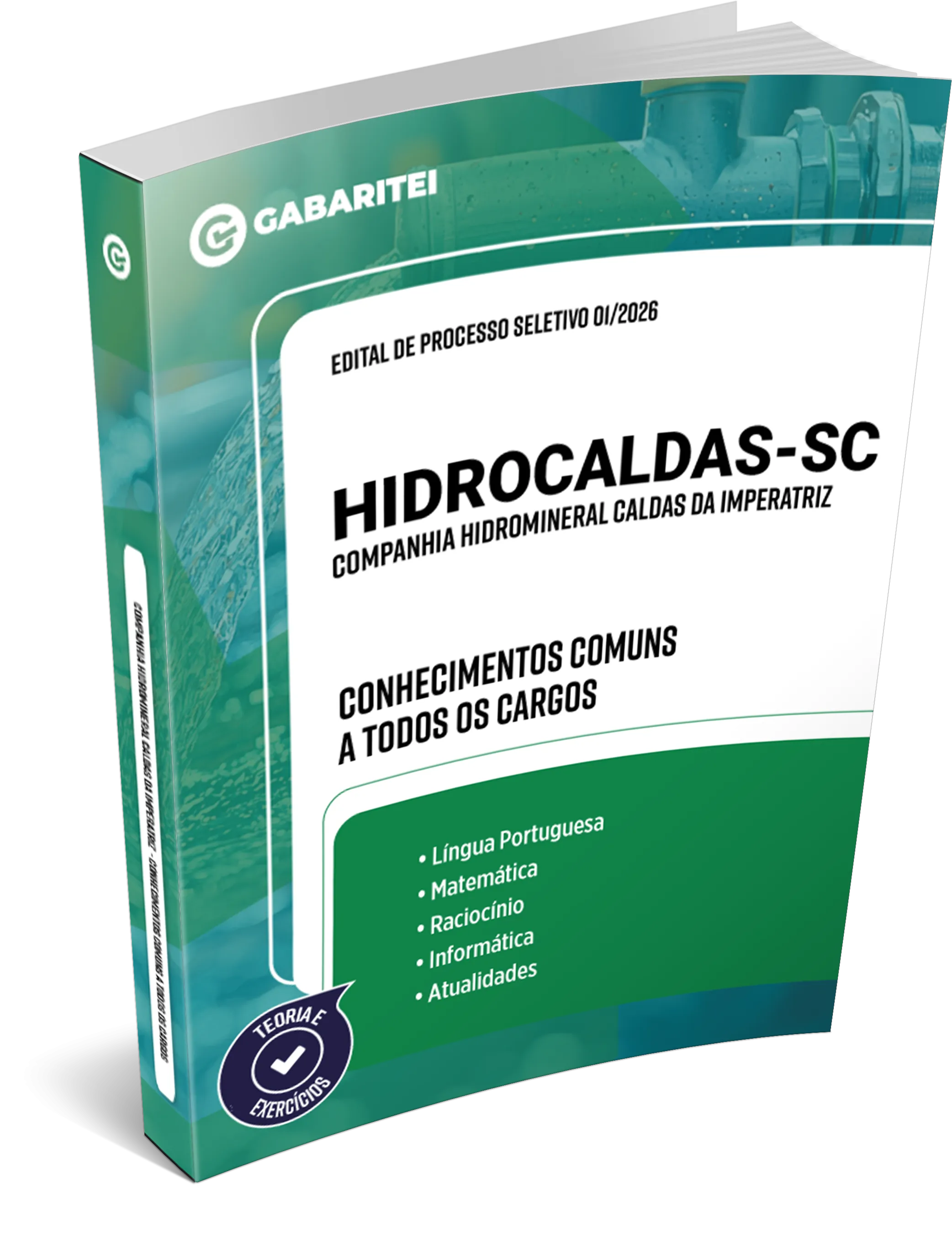 HidroCALDAS - SC - Companhia Hidromineral Caldas da Imperatriz  - Conhecimentos Comuns a todos os Cargos