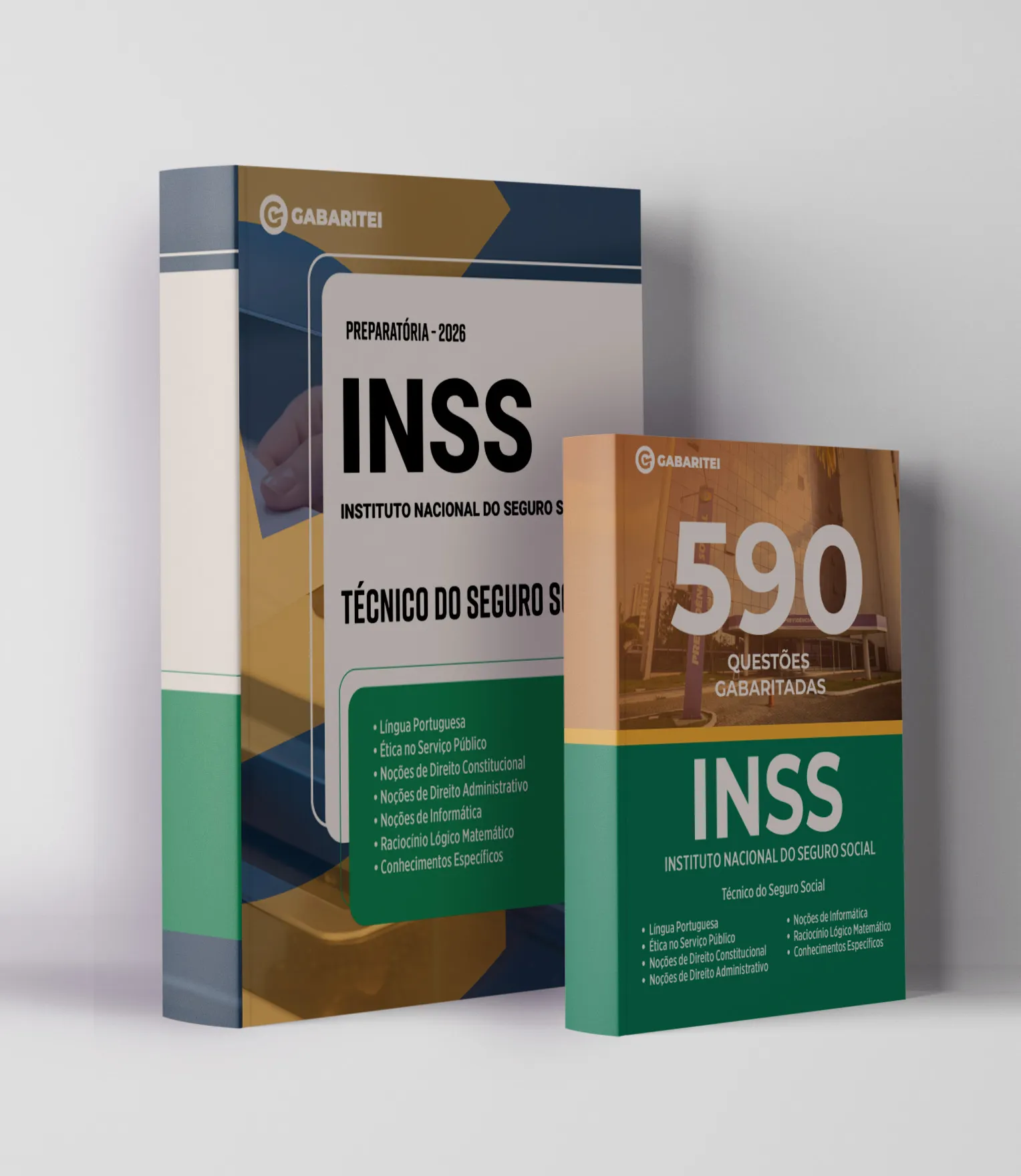 Capa: Combo - INSS 2026 - Técnico do Seguro Social