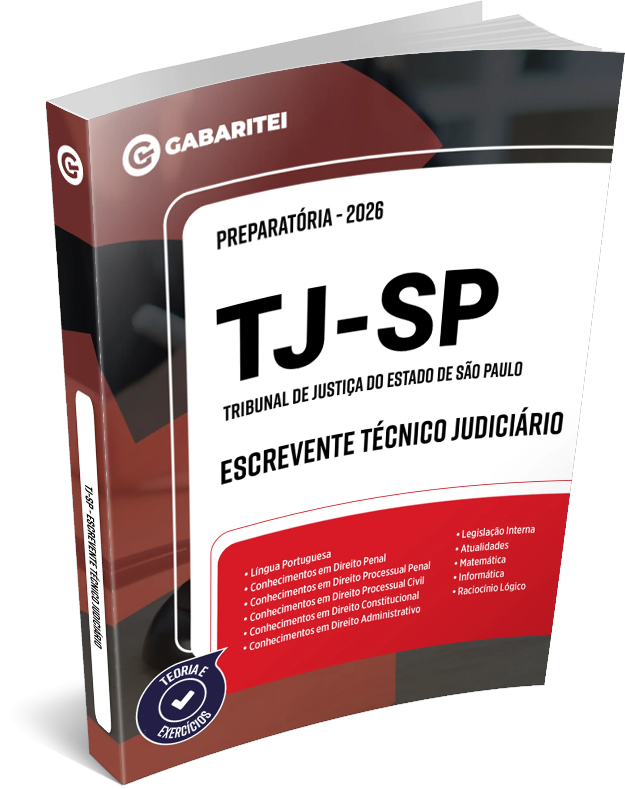 Capa: TJ-SP - Tribunal de Justiça de São Paulo - Escrevente Técnico Judiciário