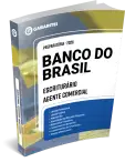 Capa: Apostila - Banco do Brasil - Escriturário - Agente Comercial