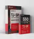 Capa: Combo - TJ-SP - Escrevente Técnico Judiciário (Apostila + Caderno de 550 Questões Gabaritadas)
