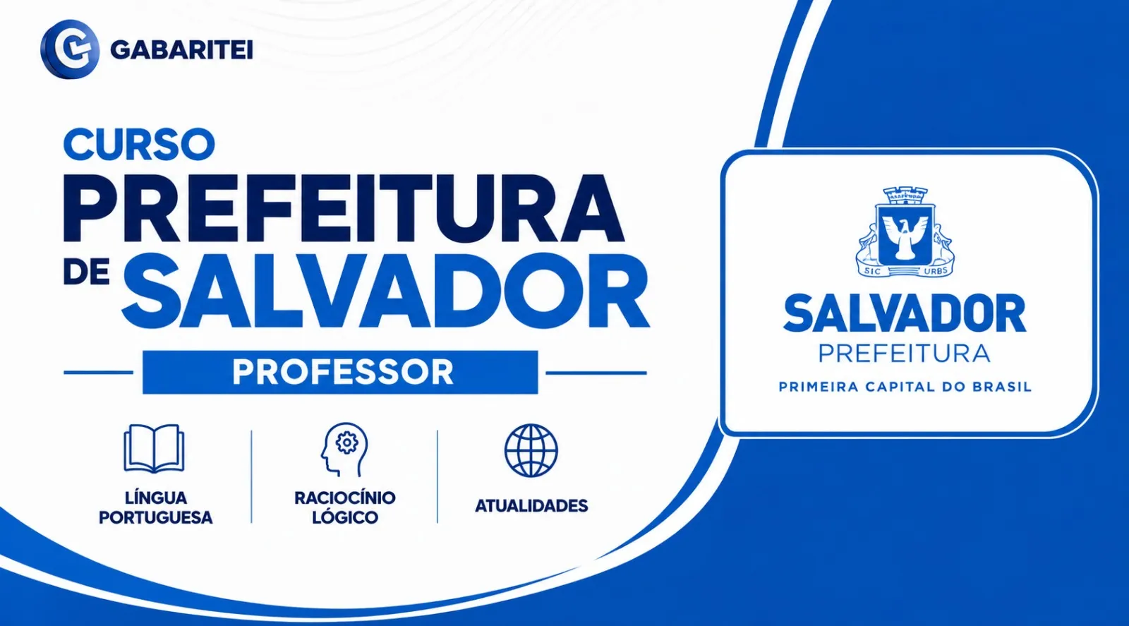 Curso Online - Prefeitura de Salvador - Professor