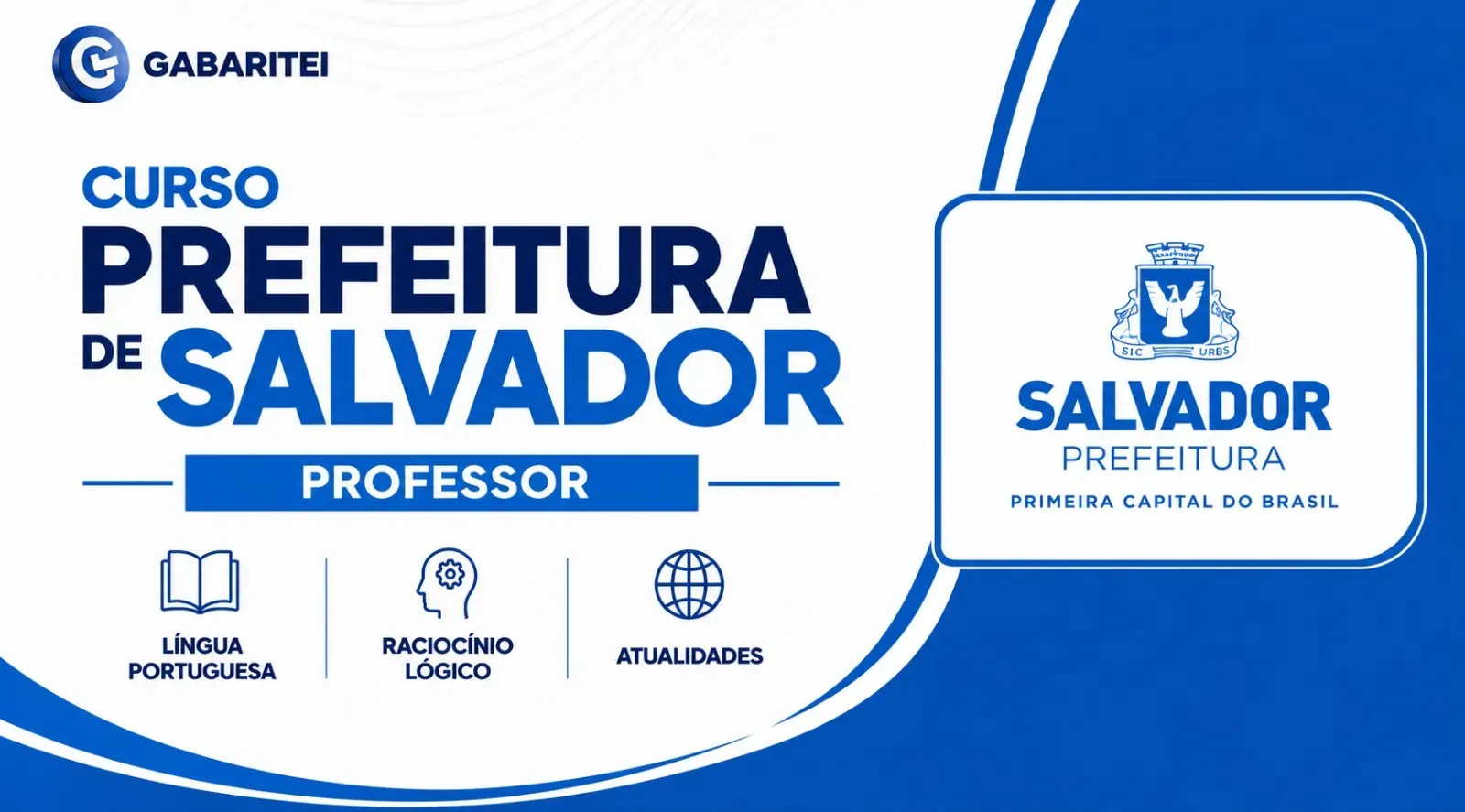 Curso Online - Prefeitura de Salvador - Professor
