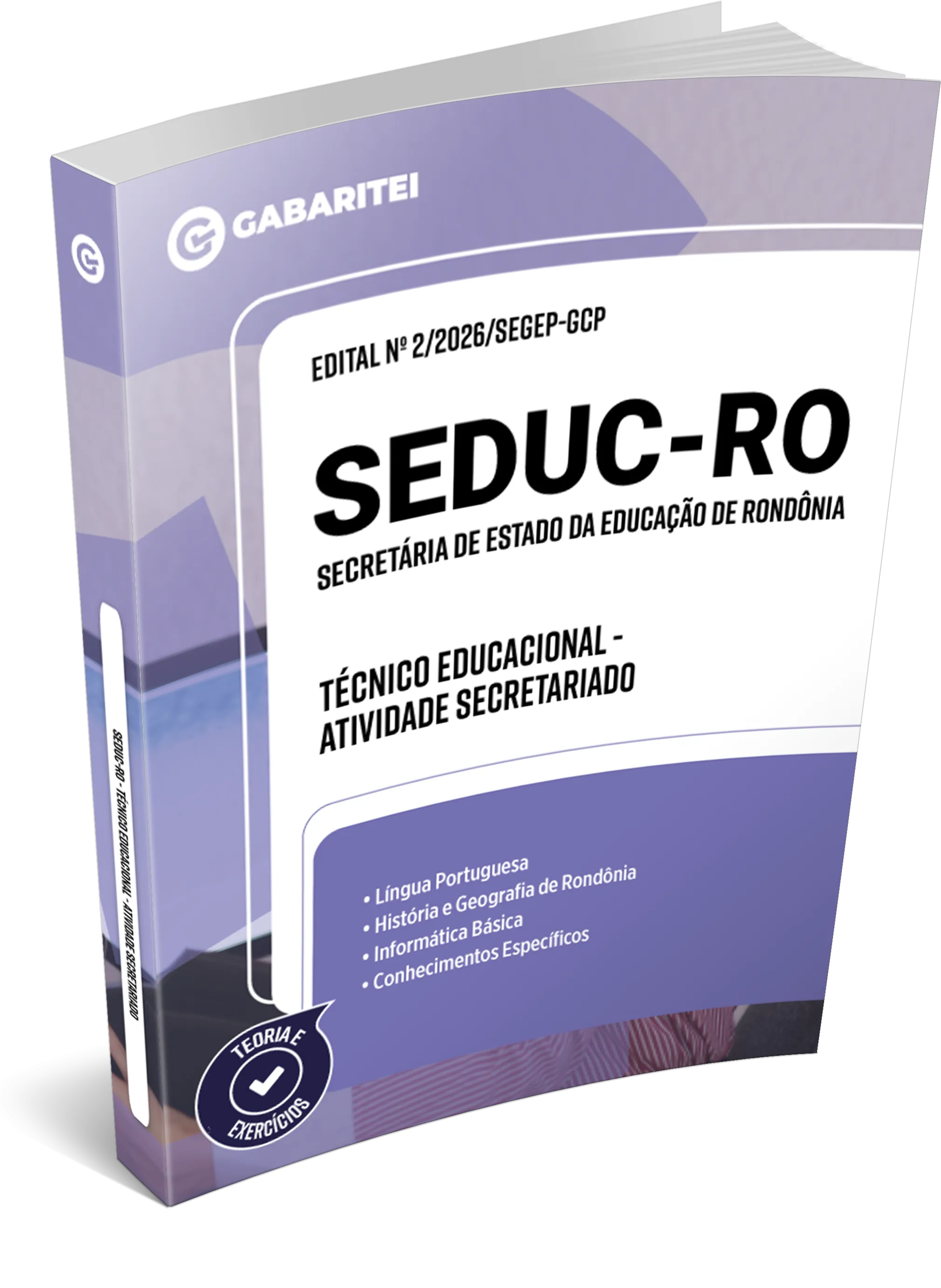 Apostila - Seduc - RO - Técnico Educacional - Atividade Secretariado