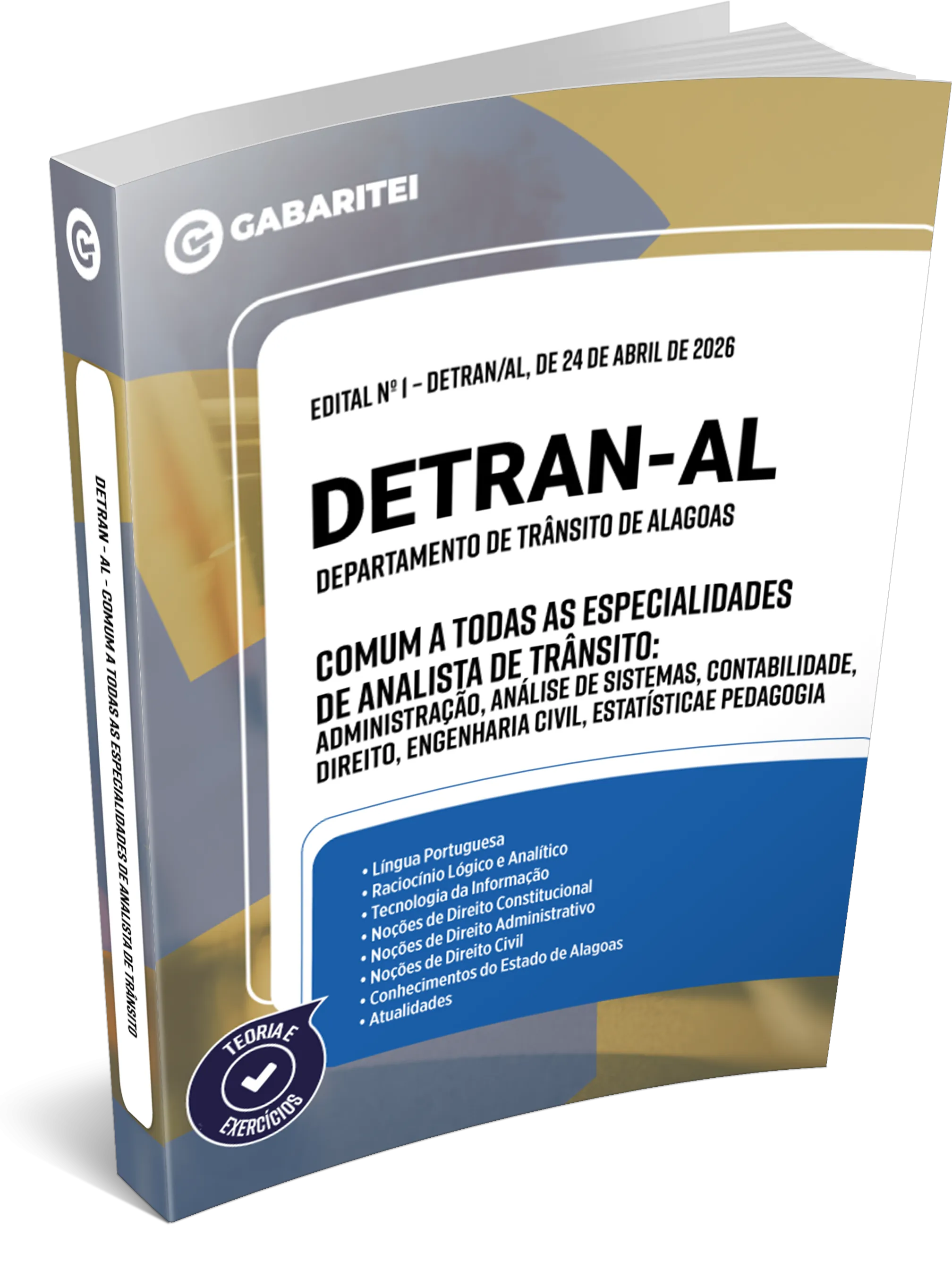 Detran - AL - Departamento de Trânsito de Alagoas - Comum a todas as especialidades de Analista de Trânsito