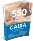 Capa: Caixa - Caixa Econômica Federal - 550 Questões Gabaritadas