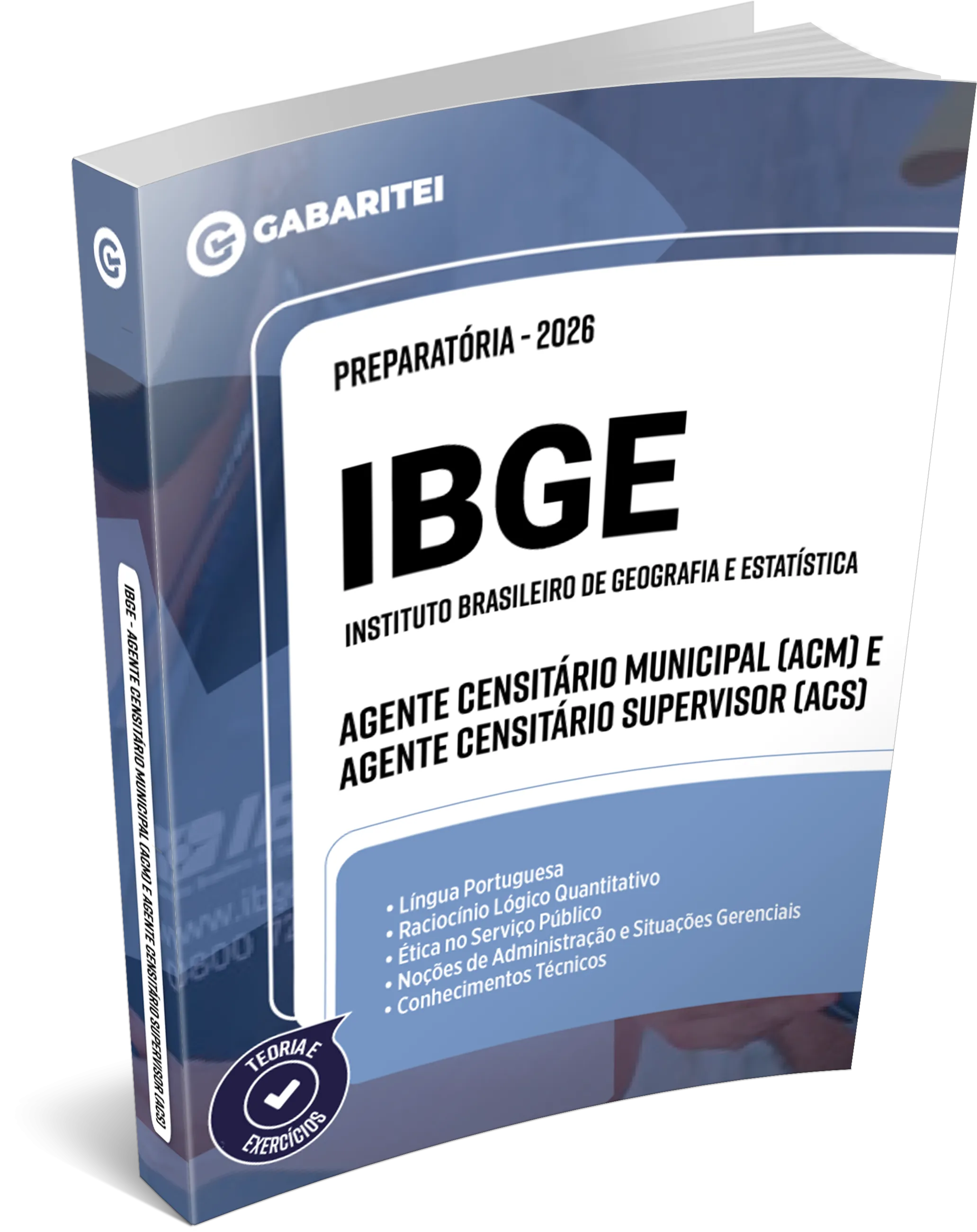 Apostila - IBGE - Agente Censitário Municipal (ACM) e Agente Censitário Supervisor (ACS)