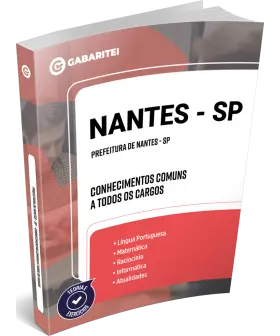 Capa: Prefeitura de Nantes - SP - Conhecimentos Comuns a todos os Cargos