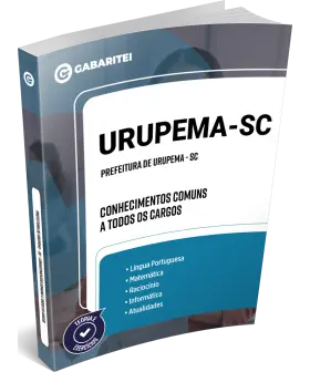 Capa: Prefeitura de Urupema - SC - Conhecimentos Comuns a todos os Cargos