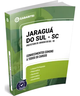 Capa: Prefeitura de Jaraguá do Sul - SC - Conhecimentos Comuns a todos os Cargos