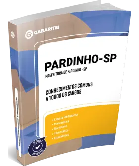 Capa: Prefeitura de Pardinho - SP - Conhecimentos Comuns a todos os Cargos