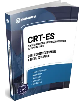 Capa: CRT - ES - Conselho Regional do Técnicos Industriais do Espírito Santo - Conhecimentos Comuns a todos os Cargos
