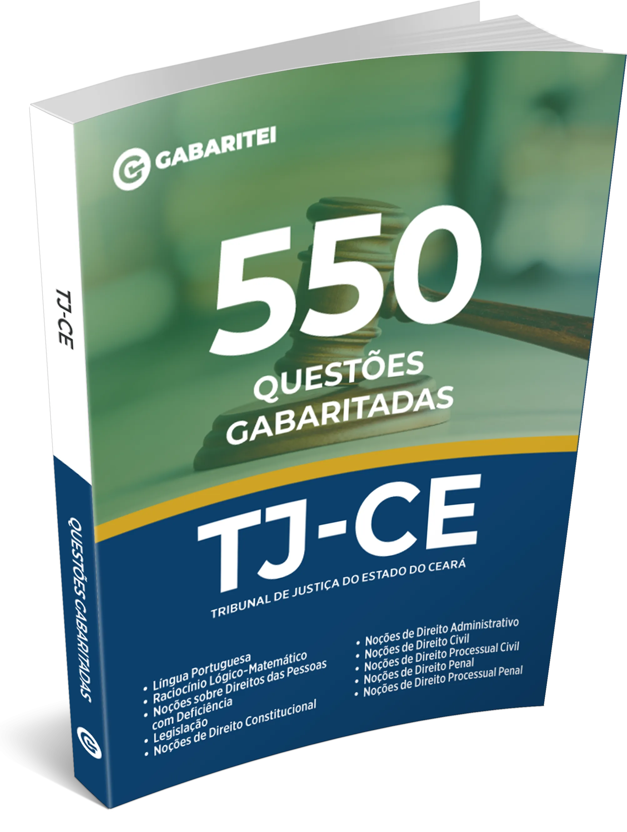 Apostila TJ - CE - 550 Questões Gabaritadas
