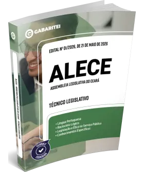 Capa: Apostila ALECE - Técnico Legislativo