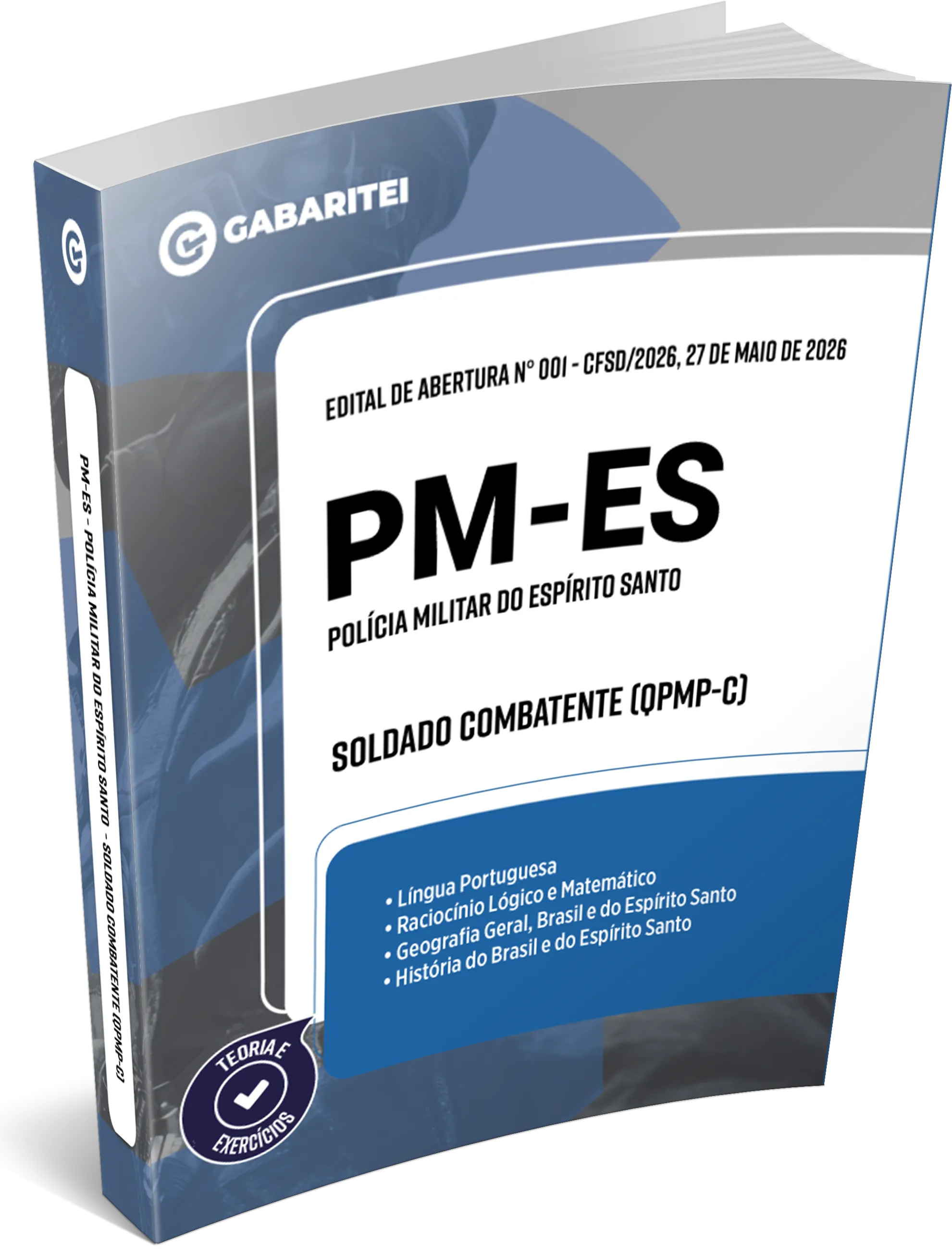 Material Didático - PM-ES - Soldado Combatente (QPMP-C)