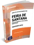 Capa: Apostila - Prefeitura Municipal de Feira de Santana - BA - Professor de Artes