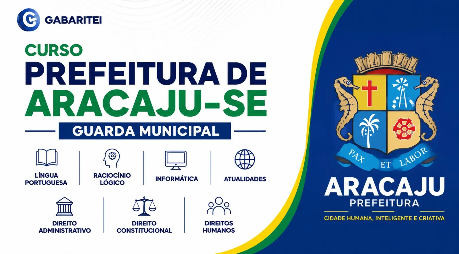 Curso Online - Prefeitura de Aracaju - SE - Guarda Municipal