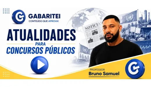 Capa: Curso Online - Atualidades