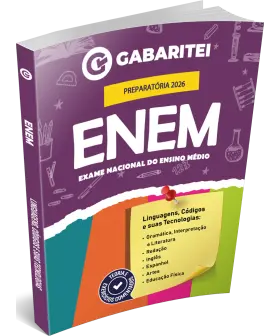 Capa: Apostila Preparatória - ENEM 2026 - Teoria + Exercícios