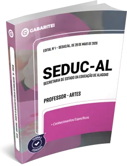 Capa: Material Didático - SEDUC - AL - Professor - Artes