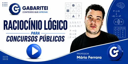 Capa: Curso Online - Raciocínio Lógico