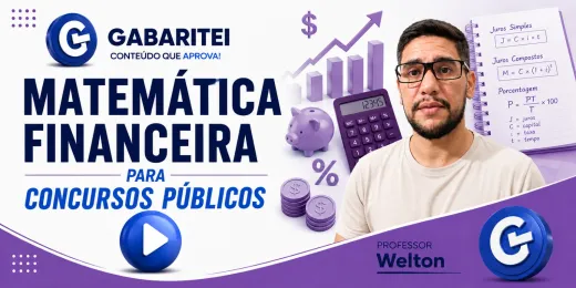 Capa: Curso Online - Matemática Financeira
