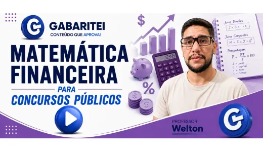 Capa: Curso Online - Matemática Financeira