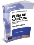 Capa: Apostila - Prefeitura Municipal de Feira de Santana - BA - Professor de Geografia