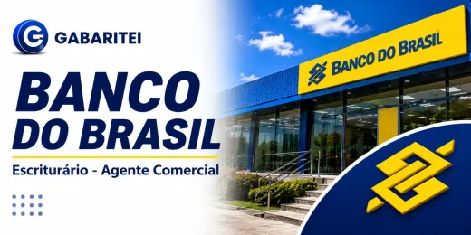 Capa: Curso Online - BB- Escriturário - Agente Comercial