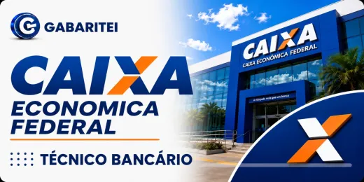 Capa: Curso Online - Caixa -  Técnico Bancário