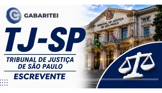Capa: Curso Online - TJ - SP - Escrevente