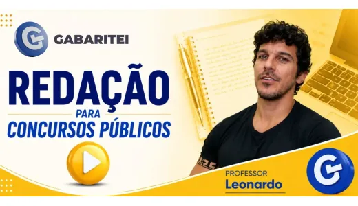 Capa: Curso Online - Redação