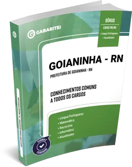 Capa: Material Didático - Prefeitura de Goianinha - RN - Conhecimentos Comuns a todos os Cargos
