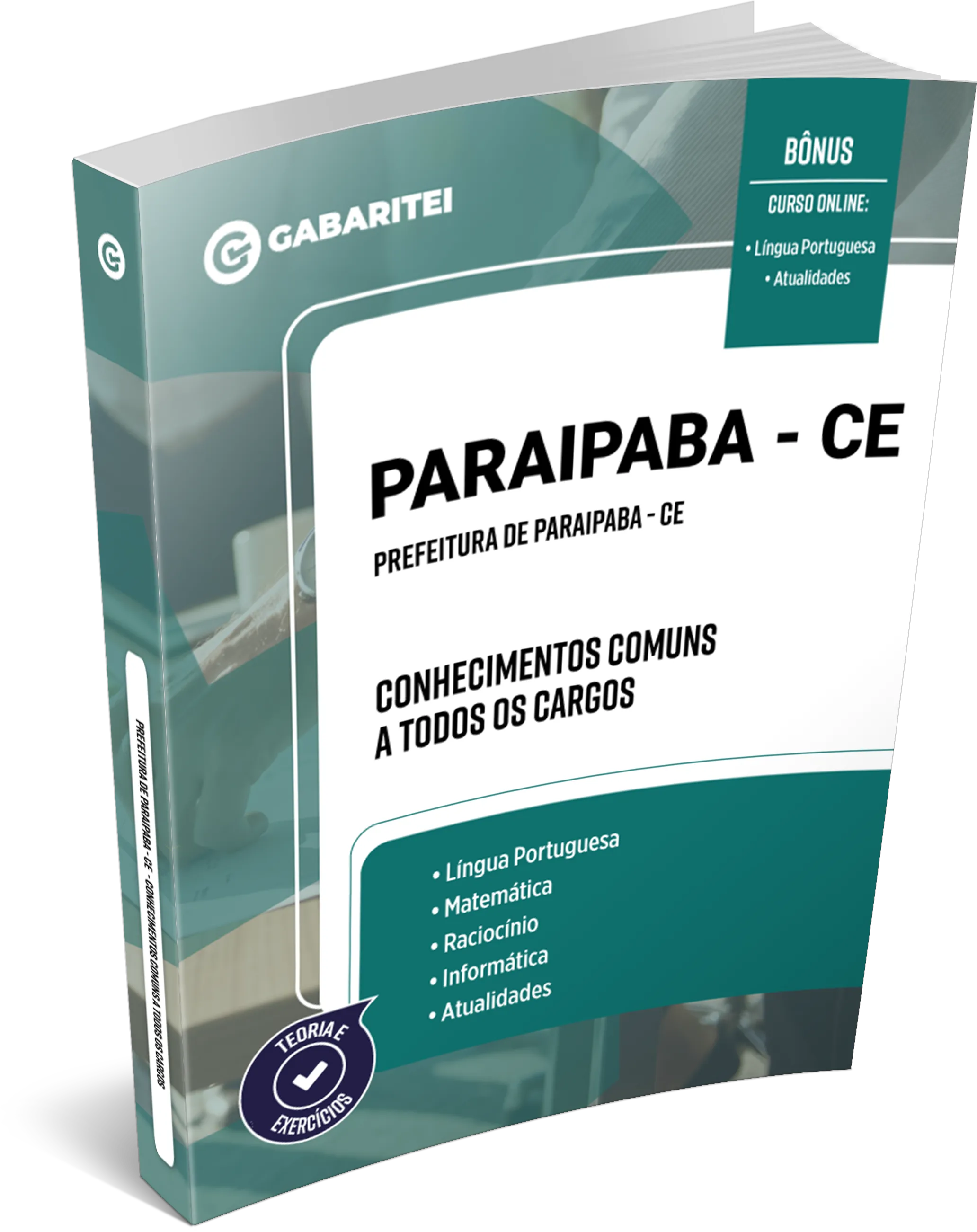 Material Didático - Prefeitura de Paraipaba - CE - Conhecimentos Comuns a todos os Cargos