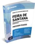 Capa: Apostila - Prefeitura Municipal de Feira de Santana - BA - Professor Pedagogo