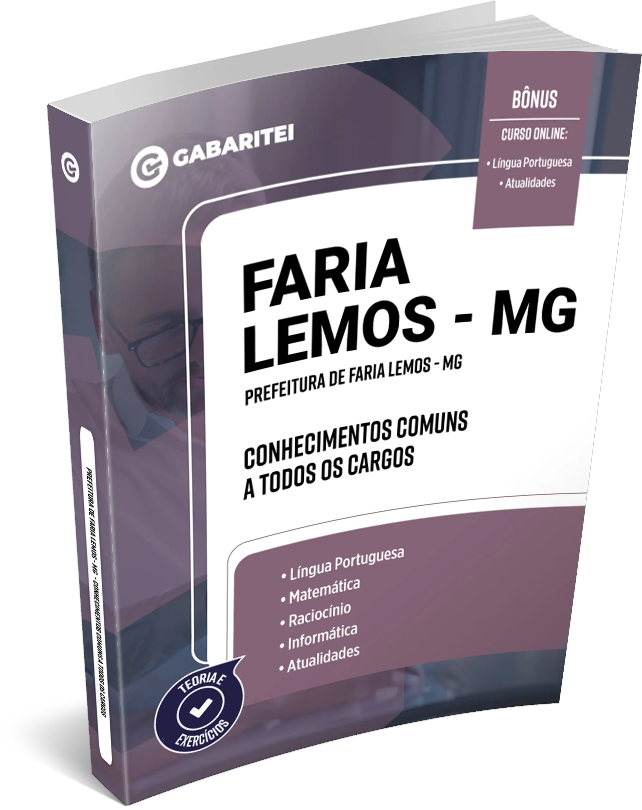 Material Didático - Prefeitura de Faria Lemos - MG	- Conhecimentos Comuns a todos os Cargos
