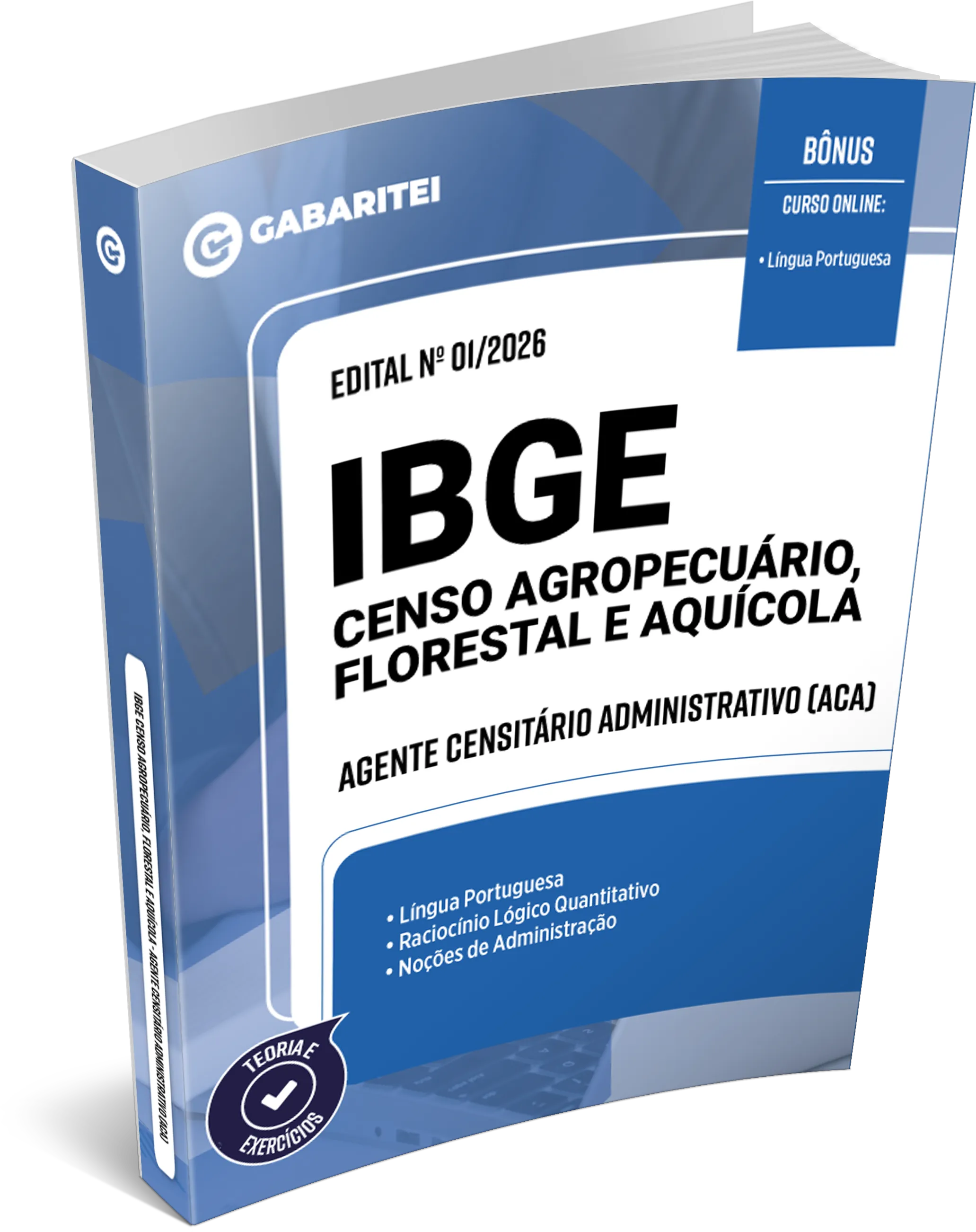 Material Didático - IBGE - Censo 2027 - Agente Censitário Administrativo (ACA)