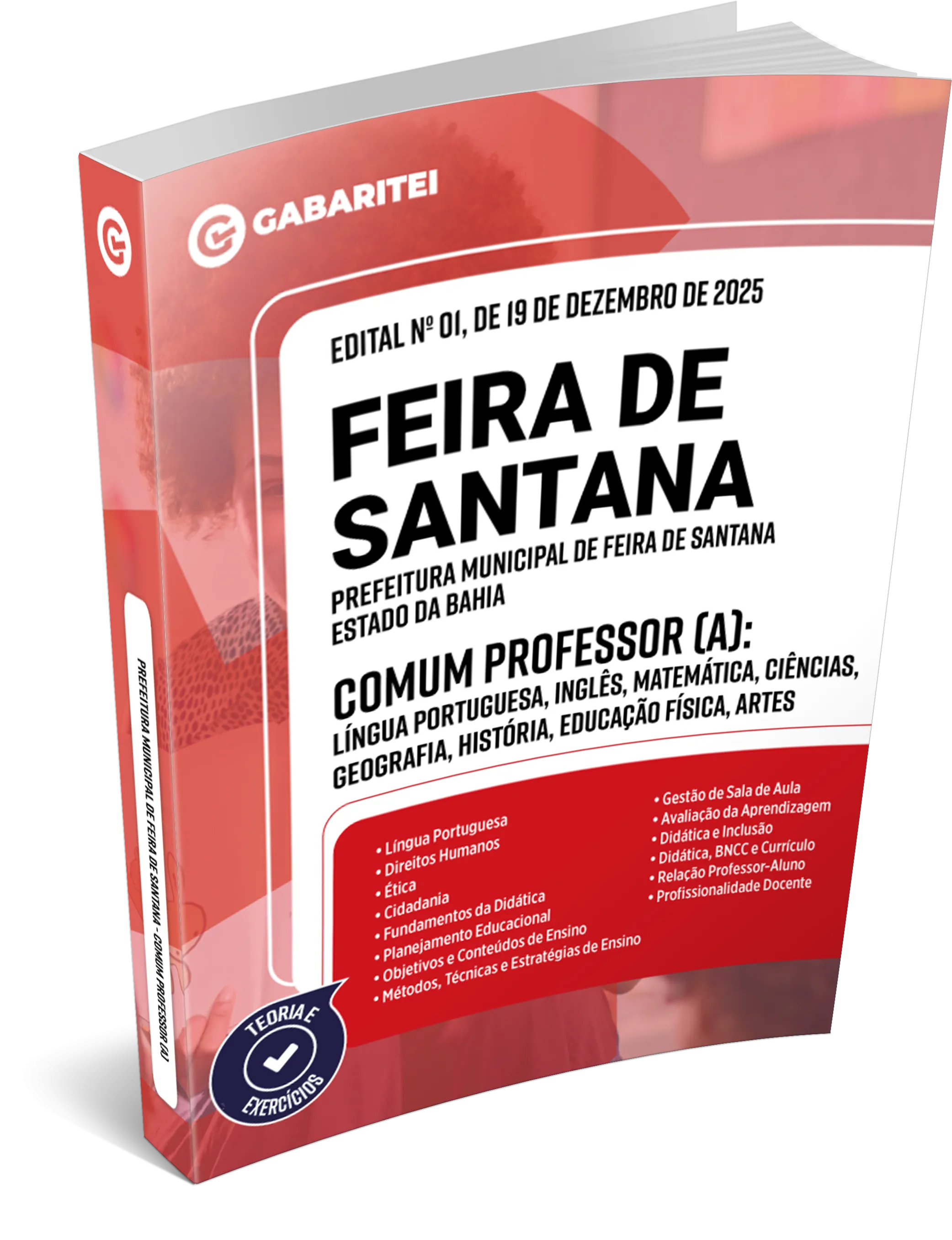 Apostila - BA - Prefeitura Municipal de Feira de Santana - Comum Professor (a)