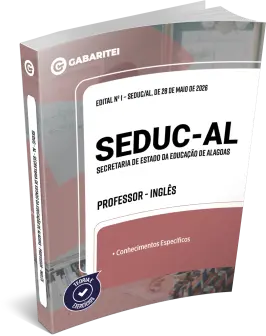 Capa: Material Didático - SEDUC - AL - Professor - Inglês