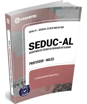 Capa: Material Didático - SEDUC - AL - Professor - Inglês